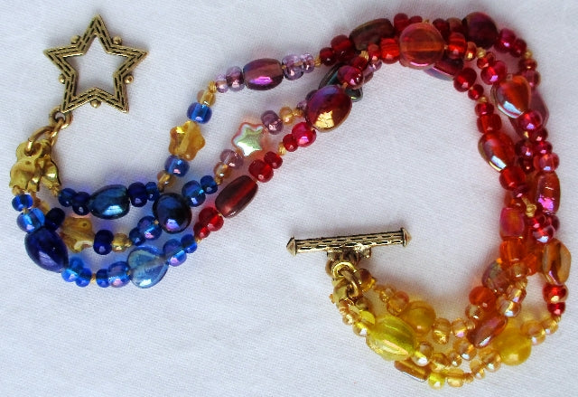 Multi Strand Beaded Bracelet - Juicybeads Jewelry