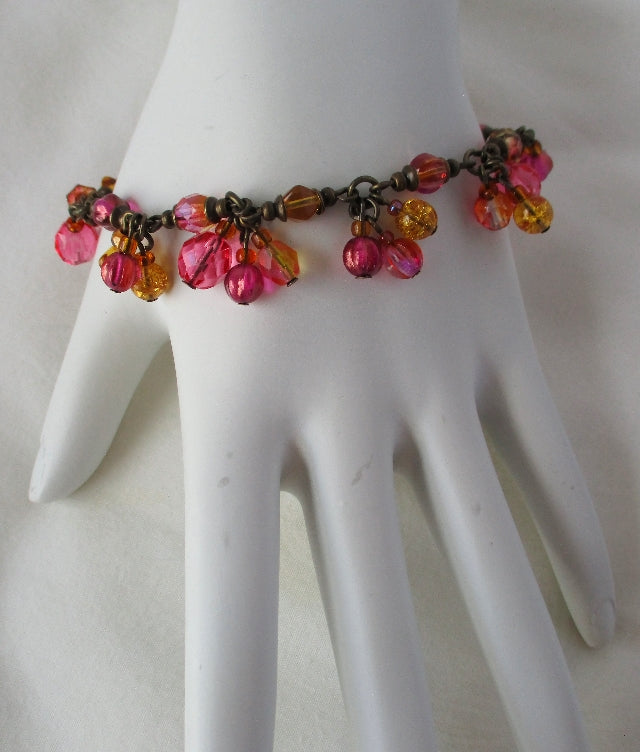 brass lotus necklace - juicybeads jewelry
