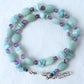 Amazonite Amethyst Wrap Bracelet - Juicybeads Jewelry