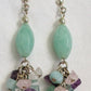 Amazonite Cluster Drop Earrings - Juicybeads Jewelry