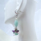 Amazonite Cluster Earrings - Juicybeads Jewelry
