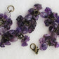 amethyst cluster chip bracelet - Juicybeads Jewelry