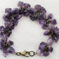 amethyst cluster chip bracelet - Juicybeads Jewelryamethyst cluster dangle earrings - Juicybeads Jewelry