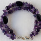 Amethyst Crystal Bracelet  - Juicybeads Jewelry