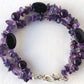Amethyst Crystal Bracelet  - Juicybeads Jewelry