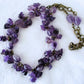 Amethyst Chip Necklace - Juicybeads Jewelry