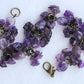 amethyst cluster bracelet - Juicybeads Jewelry 