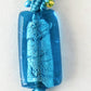Aqua & Yellow Beaded Keychain - Juicybeads Jewelry