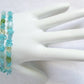 Aquamarine Wrap Bracelet - Juicybeads Jewelry