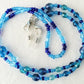 Blue Beaded Eyeglass Chain - Juicybeads Jewelry
