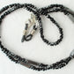 Black Beaded Eyeglass Chain - Juicybeads Jewelry
