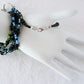 Black multicolor beaded lanyard Juicybeads Jewelry