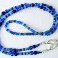 Blue & Green Beaded Eyeglass Chain - Juicybeads Jewelry