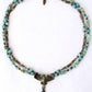 Blue Magnesite Chain Necklace - Juicybeads Jewelry