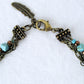 Blue Magnesite Chain Necklace - Juicybeads Jewelry
