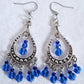 Blue Chandelier Earrings - Juicybeads Jewelry