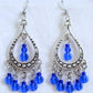 Blue Chandelier Earrings - Juicybeads Jewelry