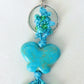 Blue & Green Butterfly Keychain - Juicybeads Jewelry