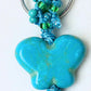 Blue & Green Butterfly Keychain - Juicybeads Jewelry