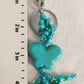 Blue & Green Butterfly Keychain - Juicybeads Jewelry