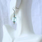 Blue Square Drop Earrings - Juicybeads Jewelry