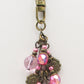 Brass Heart Beaded Purse Charm - Juicybeads Jewelry