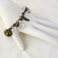 Brass Angel Charm Bracelet - Juicybeads Jewelry