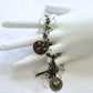 brass angel cluster bracelet - juicybeads jewelry