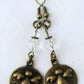 Brass Angel Dangle Earrings - Juicybeads Jewelry