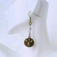 Brass Angel Dangle Earrings - Juicybeads Jewelry