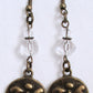Brass Angel Dangle Earrings - Juicybeads Jewelry
