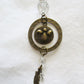 Brass Angel Pendant Necklace -juicybeads jewelry