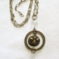 Brass Angel Pendant Necklace -juicybeads jewelry
