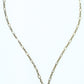 Brass lotus flower necklace - Juicybeads Jewelry