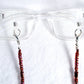 Brown Beaded Eyeglass Chain - Juicybeads Jewelry
