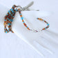 Brown Green Beaded Lanyard - Juicybeads Jewelry