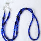 Dark Blue Beaded Eyeglass Chain - Juicybeads Jewelry