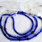 Dark Blue Beaded Eyeglass Chain - Juicybeads Jewelry