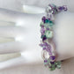 Fluorite Double Strand Gemstone Bracelet  - Juicybeads Jewelry