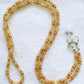 Golden Yellow Beaded Eyeglass Chain - Juicybeads Jewelry