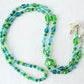Green Beaded Eyeglass Chain - Juicybeads Jewelry
