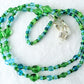 Green Beaded Eyeglass Chain - Juicybeads Jewelry