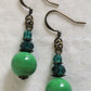 Green Mix Dangle Earrings - Juicybeads Jewelry