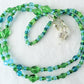 Green Beaded Eyeglass Chain - Juicybeads Jewelry