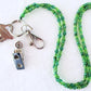Green Beaded Lanyard - Juicybeads Jewelry