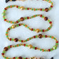 Green Brown Beaded Eyeglass Chain - Juicybeads Jewelry