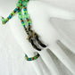 Green Brown Beaded Eyeglass Chain - Juicybeads Jewelry