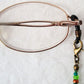 Green Brown Beaded Eyeglass Chain - Juicybeads Jewelry