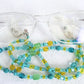 Green & Yellow Beaded Eyeglass Chain - Juicybeads Jewelry
