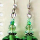 Light Green Dangle Earrings - Juicybeads Jewelry